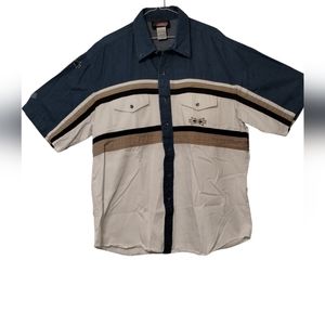 Vintage US Western Mens Button Down Size XL